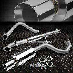 For 99-03 Galant 2.4 4g64 Bolt-on Stainless Catback Exhaust Muffler 4rolled Tip