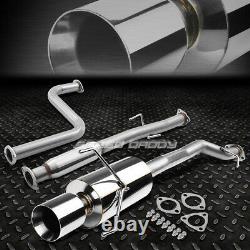 For Accord Cb7/cb9 F22a Bolt-on Stainless Catback Exhaust Muffler 4rolled Tip