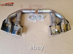 For Audi Q7 2016 2018 Sq7 Look T304 Stainless Steel Exhaust Tips 3.0 Diesel Uk