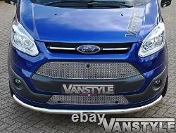 For Ford Transit Custom 1218 Polished Front City Bar A Bumper Protector Chrome