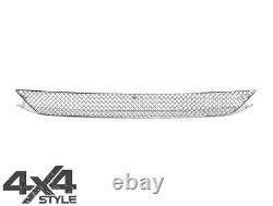 For Isuzu D-max Rt50/rt85 12 Zunsport Polished Chrome Full Mesh Radiator Grille