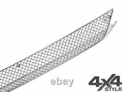 For Isuzu D-max Rt50/rt85 12 Zunsport Polished Chrome Full Mesh Radiator Grille