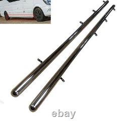 For MERCEDES SPRINTER LWB 06 76MM SIDE BAR High QUALITY STAINLESS STEEL Chrome