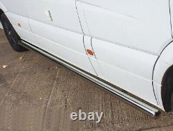 For MERCEDES SPRINTER LWB 06 76MM SIDE BAR High QUALITY STAINLESS STEEL Chrome