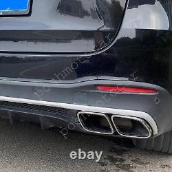 For Mercedes Benz W167 AMG GLE 53 Stainless Steel Exhaust Pipe
