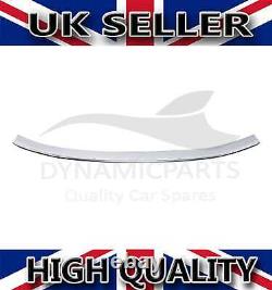 For Nissan Qashqai J11 Chrome Front Bumper Lower Grill Trim S. Steel 2014-2017