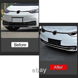 For Volkswagen VW ID. 3 2019-2023 ABS Chrome Front Grille Decoration Trim