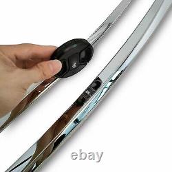For Volkswagen VW ID. 3 2019-2023 ABS Chrome Front Grille Decoration Trim