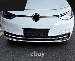 For Volkswagen VW ID. 3 2019-2023 ABS Chrome Front Grille Decoration Trim