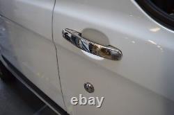 Ford Transit Custom Door Handles 2013+ Set Of 4 Stainless Steel Chrome Handles