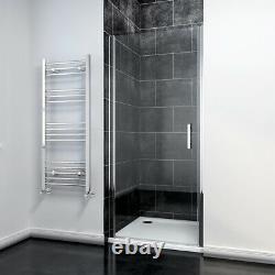 Frameless Pivot/Bifold Shower Enclosure Door Walk In Screen Panel Safety Glass