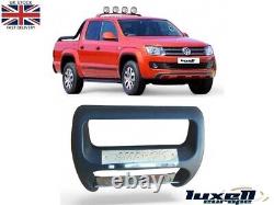 Front Nudge A-BAR Predator Bull Bar for AMAROK 2010-2021 Black & Chrome
