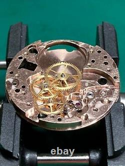 Garrard 17 Jewels Incabloc Vintage Watch in Red Garrard Box & Serviced ETA 1280