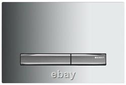 Geberit 50 Sigma Flush Stainless Steel brushed chrome 115.788. GH. 2