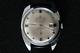 Genivere Calendar Watch 17 Jewel Chrome & Grey Dial Swiss Made Vintage Classic
