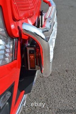 Grill Bar For Iveco Trakker Chrome Stainless Steel Lamps Front Light Bar Truck