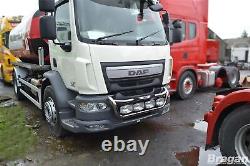 Grill Bar For Kenworth K370 (Same as DAF LF) Steel Stainless Front Chrome Lamps