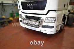 Grill Bar For MAN TGX Chrome Stainless Steel Front Light Bar Truck Lamps Truck