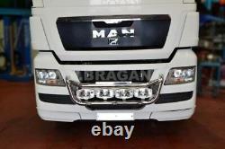 Grill Bar For MAN TGX Chrome Stainless Steel Front Light Bar Truck Lamps Truck