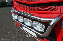 Grill Bar For MAN TGX Chrome Stainless Steel Front Light Bar Truck Lamps Truck