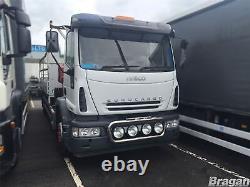 Grill Bar + Spots For Iveco Trakker Stainless Steel Chrome Lamps Front Bar Truck