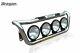Grill Bar + Step Pad + Side Led For Renault Premium Stainless Steel Chrome Lamps