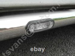 Grill Bar + Step Pads For DAF XF 106 2013+ Chrome Stainless Steel Lamps Truck