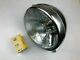 Hella 7 Halogen Chrome Headlamps & Stainless Mounting Bowl Shells