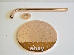 Hansa Viva Shower Head Rose Gold, Cyprum, Plate Shower Head, 200Mm, 44260100