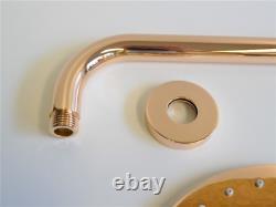 Hansa Viva Shower Head Rose Gold, Cyprum, Plate Shower Head, 200Mm, 44260100