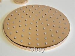 Hansa Viva Shower Head Rose Gold, Cyprum, Plate Shower Head, 200Mm, 44260100