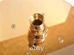 Hansa Viva Shower Head Rose Gold, Cyprum, Plate Shower Head, 200Mm, 44260100