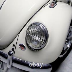 Headlight Grilles for Volkswagen Beetle Porsche 356 Splitscreen Pair Stainless