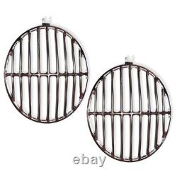 Headlight Grilles for Volkswagen Beetle Porsche 356 Splitscreen Pair Stainless