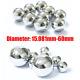 High Carbon Chrome Steel Stainless Ball Bearing 15.081-60mm Industry Solid Ball