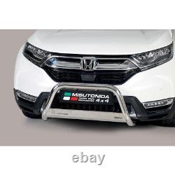 Honda CRV Hybrid Bull Bar Nudge A Bar 2019+ Chrome Stainless Steel 63mm