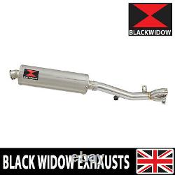 Honda NT650 V Deauville 98-05 Exhaust Pipe + 400mm Oval Stainless Silencer 400SS