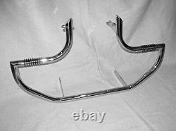 Honda VT600 Shadow Stainless steel crash bar engine guard with pegs