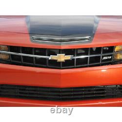 Hood Vent Insert for 2010-2013 Chevy Camaro SS Stainless Steel/Polished