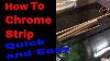 How To Strip Chrome Plating Chrome Stripping