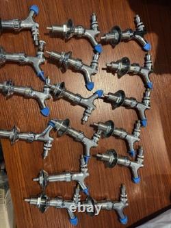 Huge Micromatic Beer Faucet Lot Shank Assembly STAINLESS STEEL