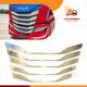 Iveco S-way Front Grill Chrome S. Steel 10 Pcs