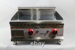 Infernus Gas Griddle 50cm/ Chrome Plate /Counter Top/ Heavy Duty Stainless