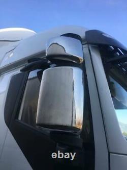 Iveco Stralis Truck Chrome Wing Mirror Cover 4Pieces Stainless Steel