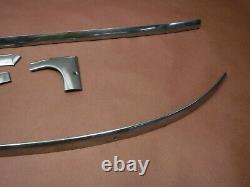 Jeep Grand Wagoneer FSJ 84-91 Windshield Trim Stainless Chrome