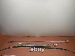 Jeep Grand Wagoneer FSJ 84-91 Windshield Trim Stainless Chrome