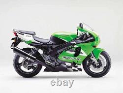 Kawasaki ZX7R Stainless round road legal Motorbike Exhaust Can