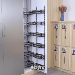 Kitchen Units Cabinet Cupboard Corner Pull Out Baskets Storage Shelf Soft Close