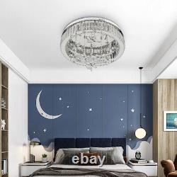 LED Crystal Ceiling Light Modern Minimalist Lamp Living Room Bedroom Lights