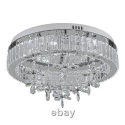 LED Crystal Ceiling Light Modern Minimalist Lamp Living Room Bedroom Lights